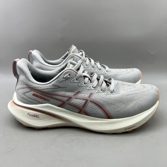 Asics GT-2000 13 Running Shoes Womens Size 8 Wide Gray Pink Comfort Low Sneakers - Picture 1 of 10